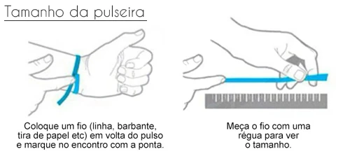 Tamanho da pulseira